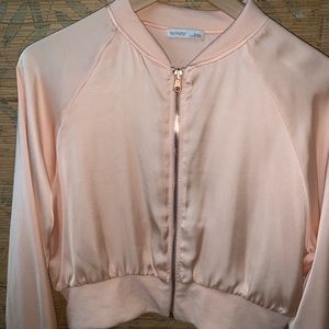 ZARA cropped Bomber Jacket